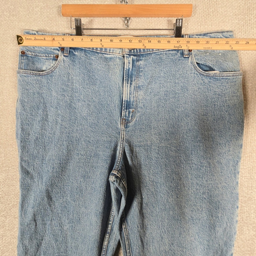 Abercrombie & Fitch 90s Straight Ultra High Rise Jeans Light Wash Size 36/22R - Picture 5 of 10